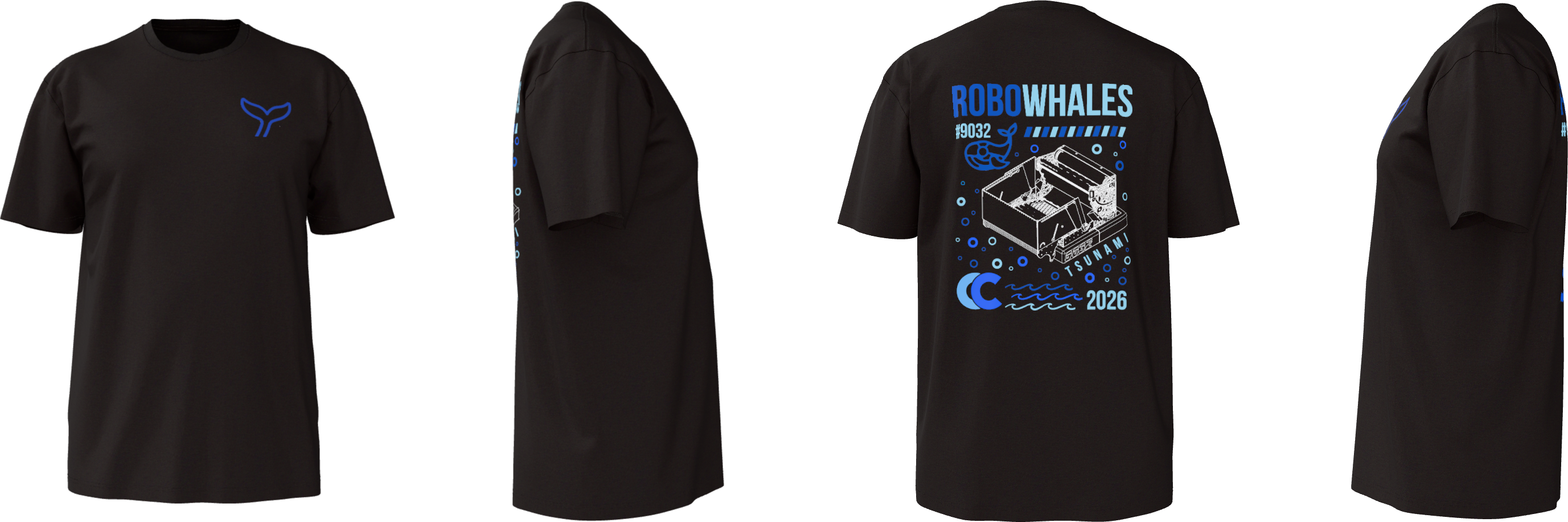 RoboWhales Chezy Champs Tee